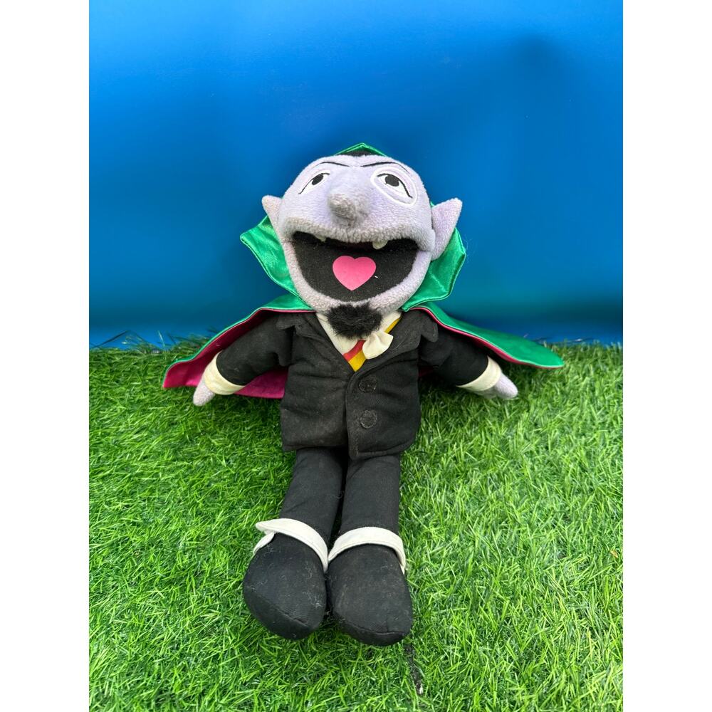 Sesame Street The Count 2008 Plush - 14” Collectible - Great Condition